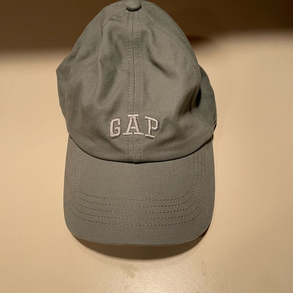GAP Gray Baseball Cap with Embroidered Logo